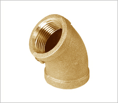 Brass 45 Degree Elbow