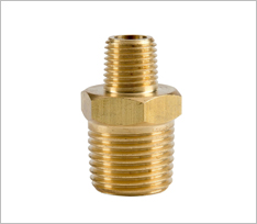 Brass Compression Hexagon Reducer Nipple