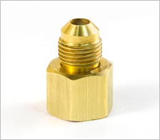 Brass Flare Female Pipe Connector