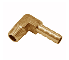 Brass Hose 90 Degree Elbow