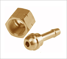 Brass Hose Acetylene Nut