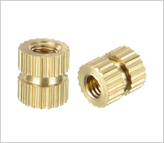 Brass Female Thread Knurled Insert