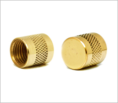 Brass Round Knurled Inserts