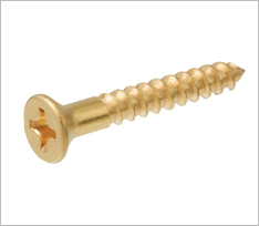 Brass Phillips Flat Head Wood Screws