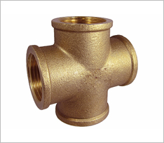 Brass Equal Cross Female