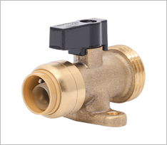 Brass Washing Machine Straight Valve