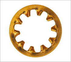 Brass Internall Tooth Lock Washer