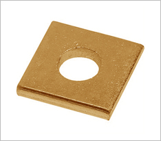 Brass Square Washer